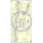 NOAA Nautical Chart 12348: Hudson River Coxsackie to Troy